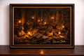 Ancient scholars in the Library of Alexandria