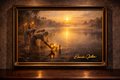 Golden offerings at the Nile River