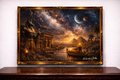 Egyptian gods beneath the stars