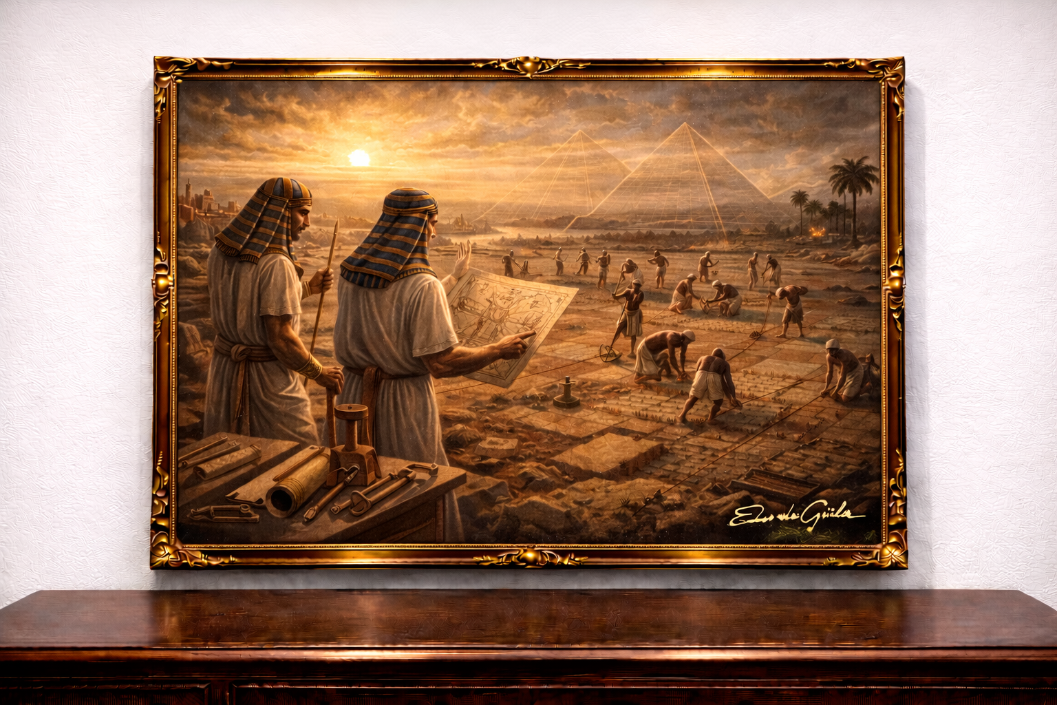 Before the first stone is laid