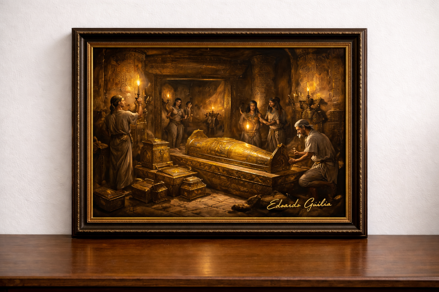 Grand discovery in an ancient tomb